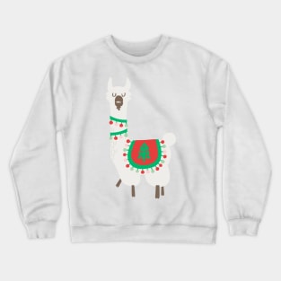 Christmas llama Crewneck Sweatshirt